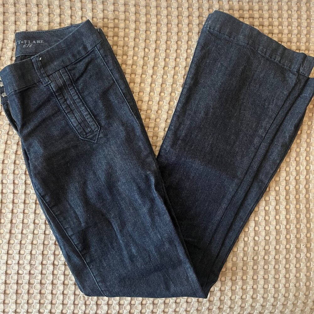 The Limited Jeans, Fit & Flare 678, Size 0L, Great Condition